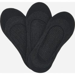 Skarpetki balerinki z bawełną 3 pack - Czarny. Czarne skarpetki damskie Reserved, bez wzorów, z bawełny. Za 29,99 zł.