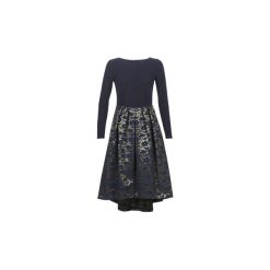 Sukienki krótkie Lauren Ralph Lauren LIVELY. Niebieskie sukienki damskie Lauren Ralph Lauren, bez wzorów, bez kołnierzyka, z krótkim rękawem, krótkie, mini. Za 1539,00 zł.