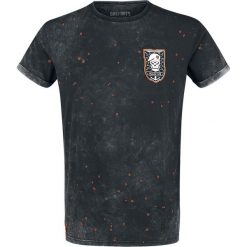 Call Of Duty Black Ops 4 T-Shirt szary. Szare koszulki męskie Call Of Duty, l, z nadrukiem, z okrągłym kołnierzem. Za 79,90 zł.