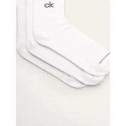 Calvin Klein - Skarpetki (3-pack). Szare skarpetki męskie Calvin Klein, bez wzorów, z elastanu. Za 79,90 zł.