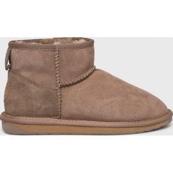 Emu Australia - Śniegowce. Brązowe śniegowce damskie marki EMU Australia, z wełny, bez zapięcia. Za 549,90 zł.