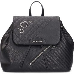 Love Moschino - Plecak Damski - JC4076PP16LL0000 Uni. Czarne plecaki damskie marki Love Moschino, bez wzorów. Za 671,30 zł.