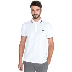 Fred Perry Polo Koszulka Biały. Białe podkoszulki męskie Fred Perry, m, bez wzorów, z bawełny, bez rękawów. Za 361,95 zł.