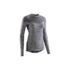 Podkoszulka długi rękaw na rower 500 damska. Czarne podkoszulki damskie marki B'TWIN, xl, z elastanu, z długim rękawem. Za 59,99 zł.