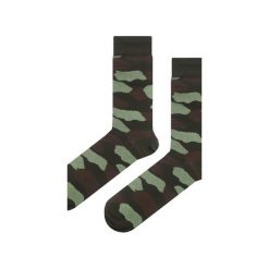 Skarpety zielone moro. Zielone skarpetki męskie Em men's accessories, moro. Za 29,99 zł.