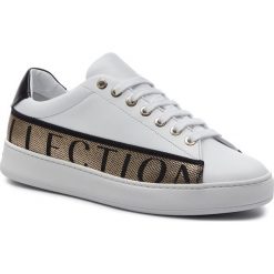 Sneakersy VERSACE COLLECTION - V900745 VM00470 VA89H Bianko/Nero/Nero/Oro/F. Białe sneakersy męskie Versace Collection, bez zapięcia. W wyprzedaży za 889,00 zł.