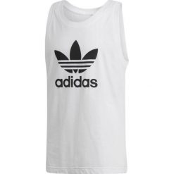 Koszulka adidas Originals Top Trefoil DV1508. Żółte koszulki męskie Adidas, na lato, m, bez wzorów, z bawełny, z kontrastowym kołnierzykiem, bez rękawów. Za 75,00 zł.