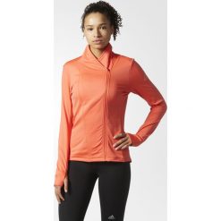 Kurtka adidas Supernova Climaheat Wrap Jacket W Koralowa. Pomarańczowe kamizelki damskie Adidas, bez wzorów, bez kaptura. Za 279,99 zł.