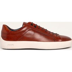 Joop! - Buty skórzane. Żółte buty sportowe męskie JOOP!, ze skóry, na sznurówki. Za 689,90 zł.