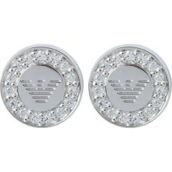 Emporio Armani Kolczyki silvercoloured. Szare kolczyki damskie Emporio Armani. Za 459,00 zł.