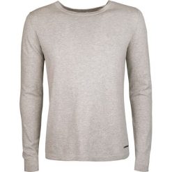 Calvin Klein Sweter. Swetry męskie Calvin Klein, bez wzorów, z bawełny, z okrągłym kołnierzem, bez kaptura. Za 259,00 zł.