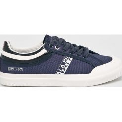 Napapijri - Buty. Niebieskie buty sportowe damskie Napapijri, bez wzorów, z gumy, sportowe. W wyprzedaży za 179,90 zł.