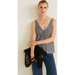 Mango - Top Windy. Szare topy damskie Mango, l, z dzianiny. Za 49,90 zł.