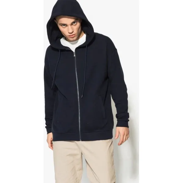 Confront Bluza Bay , granatowy, rozmiar L. Niebieskie bluzy męskie Confront, m, bez wzorów, z bawełny, z kapturem, bez rękawów, bez kaptura. W wyprzedaży za 62,99 zł.