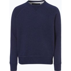 Drykorn - Męska bluza nierozpinana – Razer, niebieski. Niebieskie bluzy męskie marki DRYKORN, s, bez wzorów, eleganckie, bez kołnierzyka, bez rękawów, bez kaptura. Za 349,95 zł.