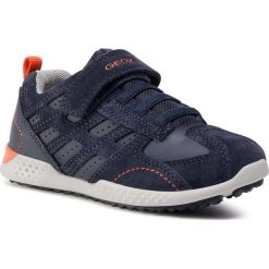 Sneakersy GEOX - J Snake.2.B. A J94ABA 022CL C4002 S Navy. Niebieskie trampki chłopięce Geox, bez wzorów, ze skóry, na rzepy. Za 309,00 zł.