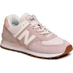 Sneakersy NEW BALANCE - WL574SAX Różowy. Różowe półbuty damskie New Balance, ze skóry. Za 349,00 zł.