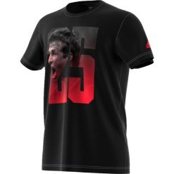 Adidas Koszulka Mueller czarna r. S (BP7275). Brązowe koszulki sportowe męskie marki Adidas, z bawełny. Za 86,18 zł.