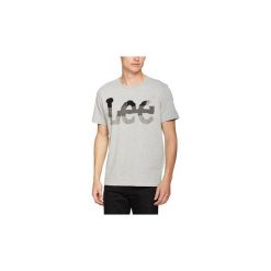T-shirty z krótkim rękawem Lee ® Seasonal Logo Tee 60PAI37. Szare t-shirty męskie marki Lee, xxl, bez wzorów, bez kołnierzyka, krótkie. Za 79,00 zł.