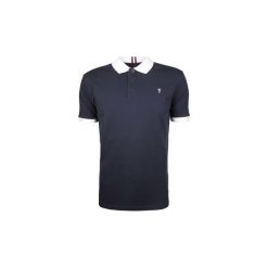 Koszulki polo z krótkim rękawem Trussardi 32T00139 / Polo 2 Bottoni. Niebieskie koszulki męskie Trussardi, xl, bez wzorów, polo, z krótkim rękawem, krótkie. Za 219,00 zł.