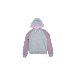 Bluza damska z kapturem, rozpinana gładka. Szare bluzy rozpinane damskie TXM, z kapturem. Za 39,99 zł.