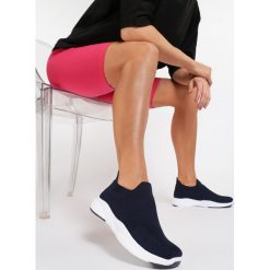 Granatowe Buty Sportowe Kaidah. Niebieskie buty sportowe damskie Renee, bez wzorów, sportowe. Za 89,99 zł.