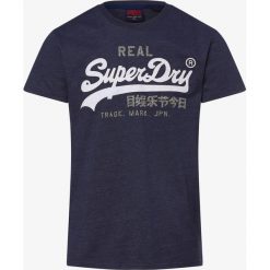 Superdry - T-shirt męski, niebieski. Niebieskie t-shirty męskie Superdry, m, z nadrukiem, bez kołnierzyka. Za 149,95 zł.