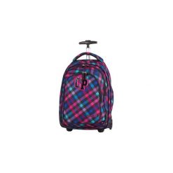 Plecak szkolny na kółkach CoolPack Target Scarlet 666. Czerwone plecaki męskie CoolPack, bez wzorów, z materiału, biznesowe. Za 220,00 zł.