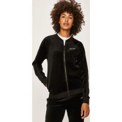 Diesel - Bluza. Czarne bluzy damskie Diesel, s, bez wzorów, z elastanu, bez rękawów, bez kaptura. Za 329,90 zł.