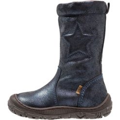 Bisgaard Śniegowce blue. Niebieskie buty zimowe damskie marki Bisgaard, z materiału. W wyprzedaży za 370,30 zł.