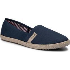 Espadryle NYLON RED WSLB869. Niebieskie espadryle damskie Nylon Red, bez wzorów, z nylonu, bez obcasa. W wyprzedaży za 24,99 zł.