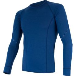 Sensor koszulka termoaktywna z długim rękawem Merino Air M blue M. Niebieskie koszulki męskie termoaktywne Sensor, m, bez wzorów, z wełny, bez kołnierzyka, z długim rękawem, długie, outdoorowe. Za 215,00 zł.