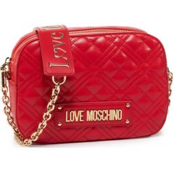 Torebka LOVE MOSCHINO - JC4208PP0AKA0500 Rosso. Czerwone torebki klasyczne damskie Love Moschino, bez wzorów, ze skóry ekologicznej, wizytowe, bez dodatków. W wyprzedaży za 559,00 zł.
