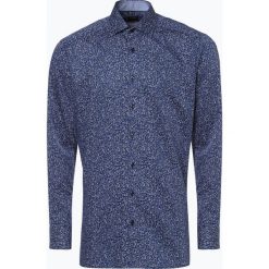 OLYMP Luxor modern Fit - Koszula męska – niewymagająca prasowania, niebieski. Niebieskie koszule męskie OLYMP Luxor modern Fit, m, w kwiaty, bez kołnierzyka, bez rękawów. Za 249,95 zł.