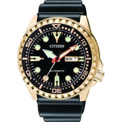 RABAT ZEGAREK CITIZEN Mechanical NH8383-17EE. Czarne zegarki męskie marki CITIZEN, ze stali. W wyprzedaży za 629,00 zł.