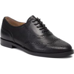 Oxfordy LAUREN RALPH LAUREN - Marlina 802755563002 Black. Czarne półbuty damskie Lauren Ralph Lauren, na co dzień, bez wzorów, ze skóry, bez obcasa, na płaskiej podeszwie, bez zapięcia. Za 669,00 zł.