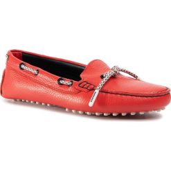 Mokasyny WEEKEND MAX MARA - Douglas 55210702600 Red 005/005. Czerwone mokasyny damskie Weekend Max Mara, na co dzień, bez wzorów, ze skóry, bez obcasa, na płaskiej podeszwie, bez zapięcia. W wyprzedaży za 729,00 zł.