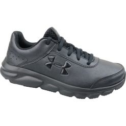 Under Armour GS Assert 8 3022697-001 buty do biegania uniseks czarne 37,5. Czarne buty sportowe damskie Under Armour, bez wzorów, ze skóry, młodzieżowe, do biegania. W wyprzedaży za 179,99 zł.