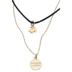 Naszyjniki damskie: The Lion King Hakuna Matata Naszyjnik czarny/złoty