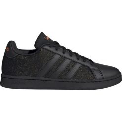Buty sportowe adidas Grand Court EF0128. Żółte buty sportowe męskie Adidas, ze skóry, bez zapięcia. Za 299,00 zł.