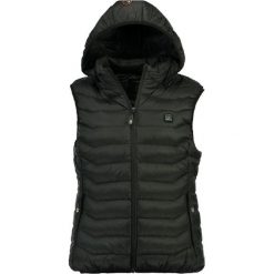 Geographical Norway kamizelka damska Warmup XXL czarna. Czarne kurtki damskie Geographical Norway, xxl, bez wzorów, bez kaptura. Za 449,00 zł.