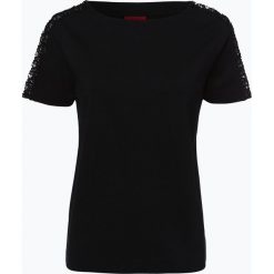 T-shirty damskie: HUGO – T-shirt damski – Nilassa, czarny