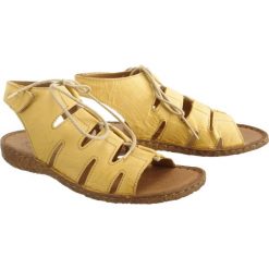 JOSEF SEIBEL 79539 95 800 Rosalie 39 gelb, sandały damskie. Sandały damskie Josef Seibel, bez wzorów, ze skóry, bez obcasa, bez zapięcia. Za 299,90 zł.