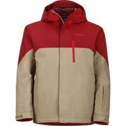 Marmot kurtka Sidecut Jacket Brick/Desert Khaki L. Brązowe kurtki sportowe męskie Marmot, m, bez wzorów, narciarskie. W wyprzedaży za 610,00 zł.