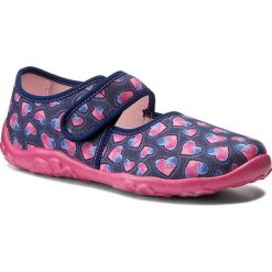 Kapcie SUPERFIT - 1-00283-88 D Water Kombi. Czerwone kapcie dziewczęce marki Superfit, z materiału. W wyprzedaży za 99,00 zł.