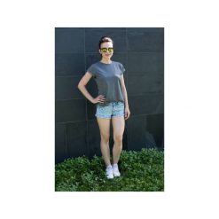 T-shirty damskie: T-shirt Prosta Historia ciemnoszary