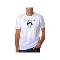 T-shirt męski GAMER DAD. Czarne t-shirty męskie Funfara, m. Za 89,00 zł.