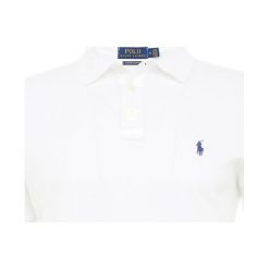 Polo Ralph Lauren Koszulka polo white. Białe koszulki męskie Polo Ralph Lauren, s, bez wzorów, z bawełny, polo, bez rękawów. Za 419,00 zł.