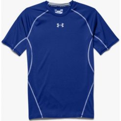 Koszulki sportowe męskie: Under Armour Koszulka termoaktywna HeatGear Compression Shortsleeve M niebieska r. XS (1257468-400)