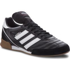 Buty adidas - Kaiser 5 Goal 677358 None/None/None. Czarne buty sportowe męskie Adidas, z zamszu, bez zapięcia, do piłki nożnej. W wyprzedaży za 329,00 zł.